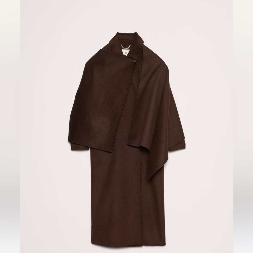 Banana Republic oversized cape coat